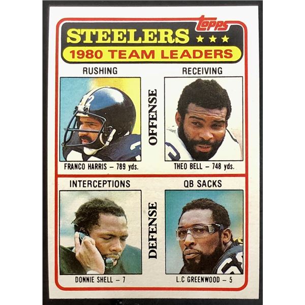 1981 TOPPS  FRANCO HARRIS (HOF)