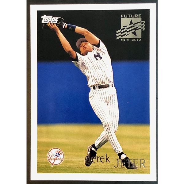 1996 TOPPS DEREK JETER (HOF) FUTURE STAR ROOKIE CARD