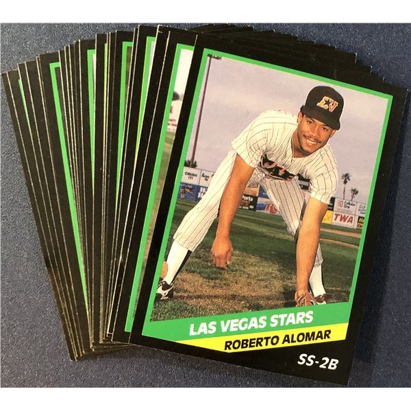 1988 CMC MiLB LAS VEGAS STARS TEAM SET - ROBERTO ALOMAR (HOF)
