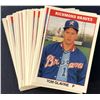 Image 1 : 1987 TCMA MiLB RICHMOND BRAVES TEAM SET - TOM GLAVINE (HOF)