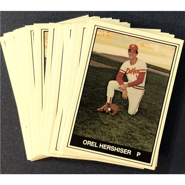 1982 TCMA MiLB ALBUQUERQUE DUKES TEAM SET - OREL HERSHISER (HOF)