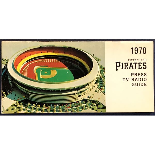 1970 MLB MEDIA GUIDE - PITTSBURGH PIRATES