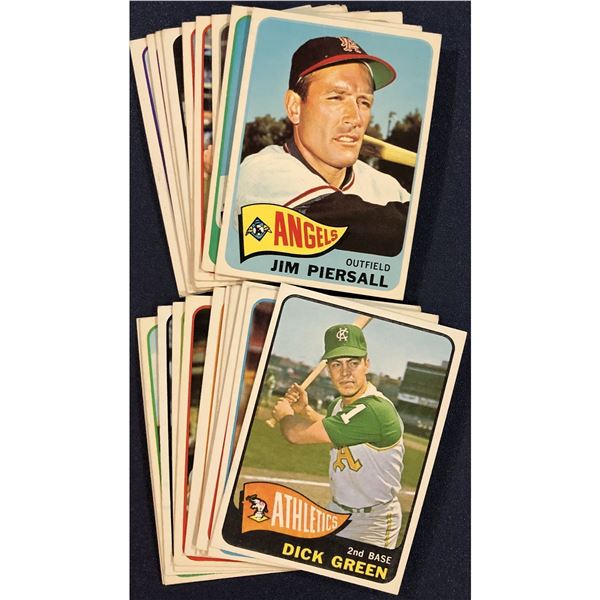 1965 TOPPS BASEBALL COLLECTION - 20 CARDS