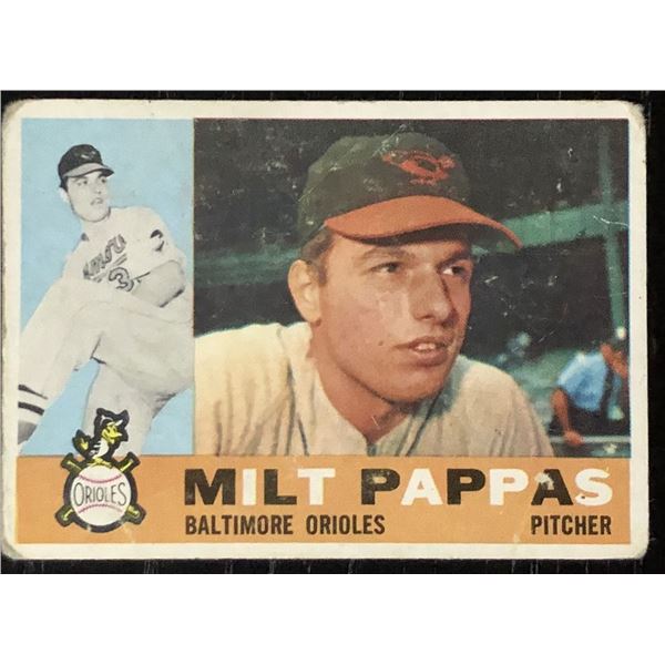 1960 TOPPS MILT PAPPAS