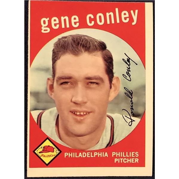 1959 TOPPS GRAY BACKS GENE CONLEY