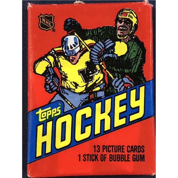 1981-82 TOPPS HOCKEY WAX PACK