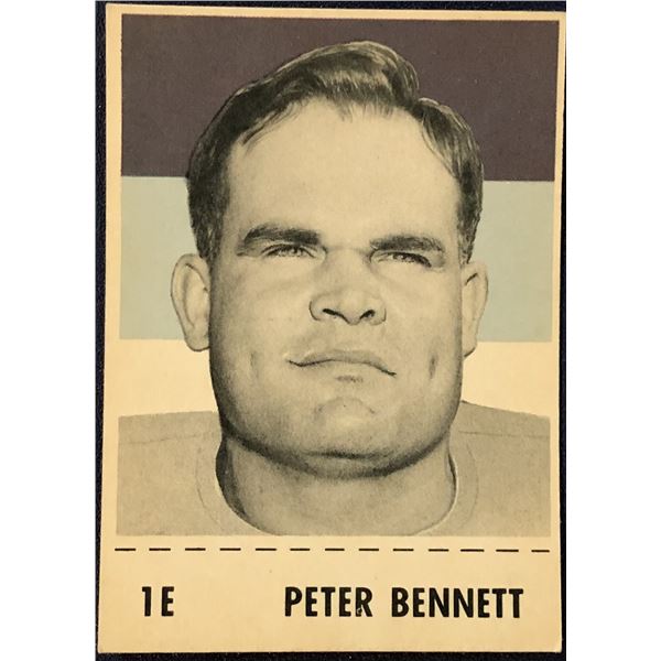 1956 SHREDDED WHEAT CFL PETER BENNETT