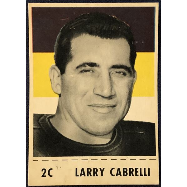1956 SHREDDED WHEAT CFL LARRY CABRELLI