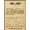 Image 2 : 1956 SHREDDED WHEAT CFL LARRY CABRELLI