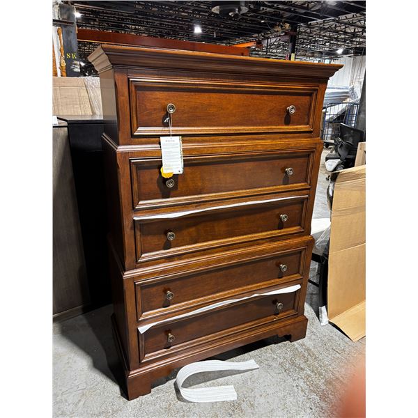 6-DRAWER DRESSER -BROWN 40"x18"x60"