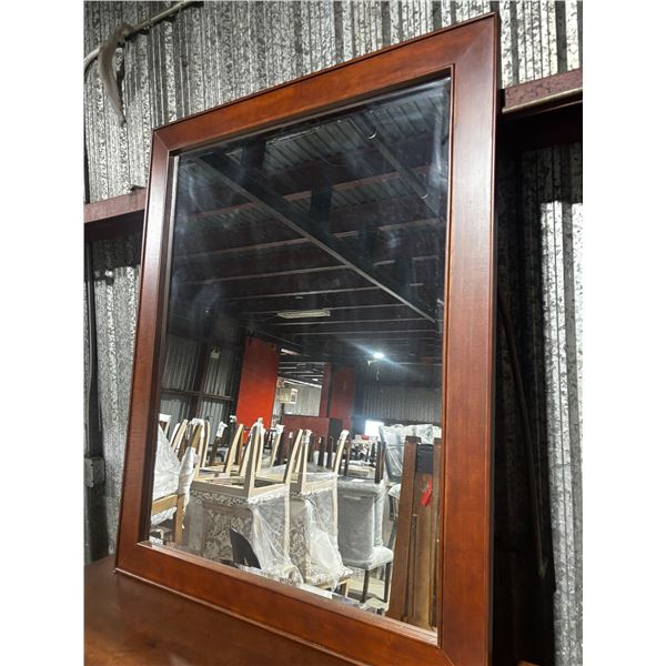 FRAMED MIRROR 41"x51"