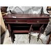 Image 2 : 2-DRAWER, 3 DOOR CABINET -BURGUNDY 57"x17"x31"