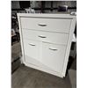 Image 1 : 2-DRAWER, 3 DOOR DRESSER -WHITE 45"x20"x53
