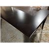 Image 1 : TABLE WITH 20" LEAF 62-82"x41"x30" (DAMAGED)