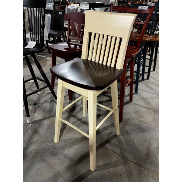 BAR STOOL WITH SWIVEL SEAT
