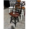 Image 1 : BAR STOOL WITH SWIVEL SEAT (WITH DAMAGE)