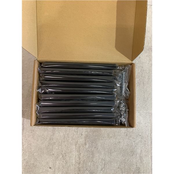 HOME EDIT Matte Black Square Drawer Handles & Pulls 4in 20 Pack