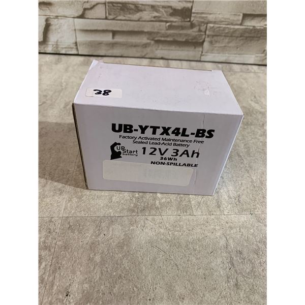 12V 3Ah YTX4L-BS Replacement 2014 CRF110F 110CC Factory Activated Lead Acid Battery