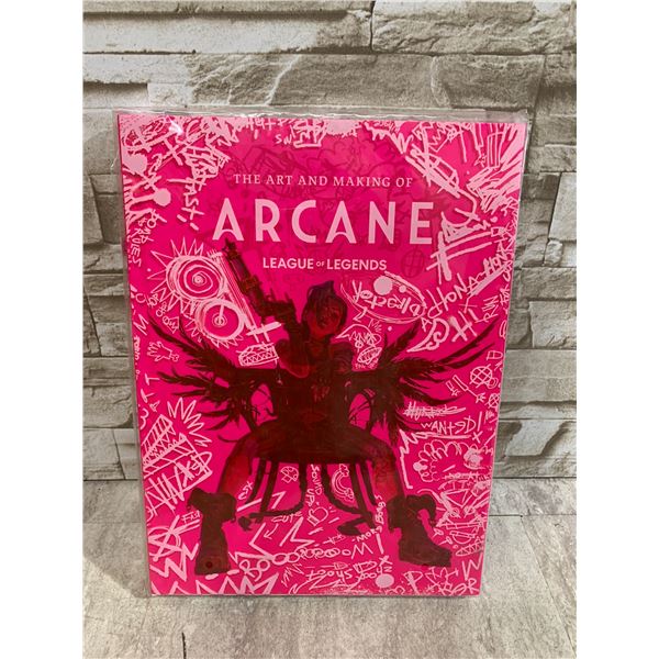The Art & Making Of Arcane League Of Legends Book