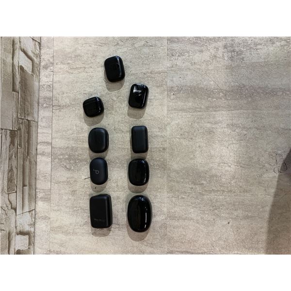 Lot Of 9 Earbud Cases With Earbuds
