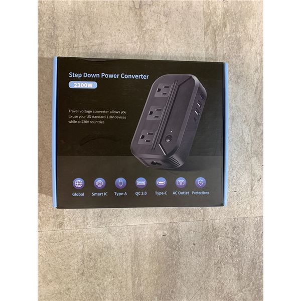 2300W Step Down Power Converter