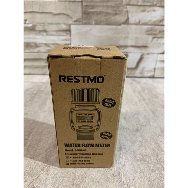 RESTMO Water Flow Meter - Model: 0-WM-4P