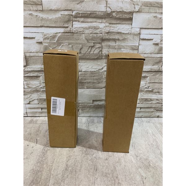 Lot Of 2 YORSTON Hat Organizers - Peach Wood Colour