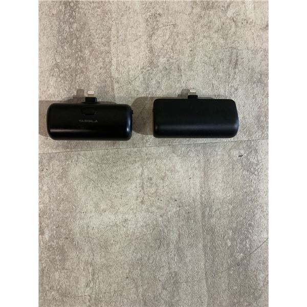 Lot Of 2 Taegila Portable Phone Chargers