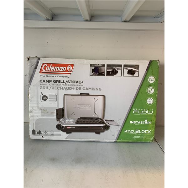 Coleman Classic 2 in 1 Camping Grill & Stove