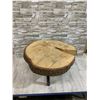 Image 1 : Rustic Live Edge Wood Slice Coffee Table
