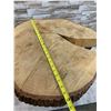 Image 5 : Rustic Live Edge Wood Slice Coffee Table
