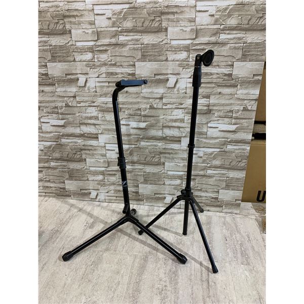 Lot Of 2 Guitar Stands