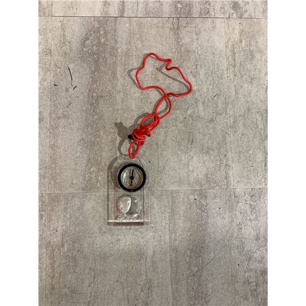Clear Baseplate Orienteering Compass