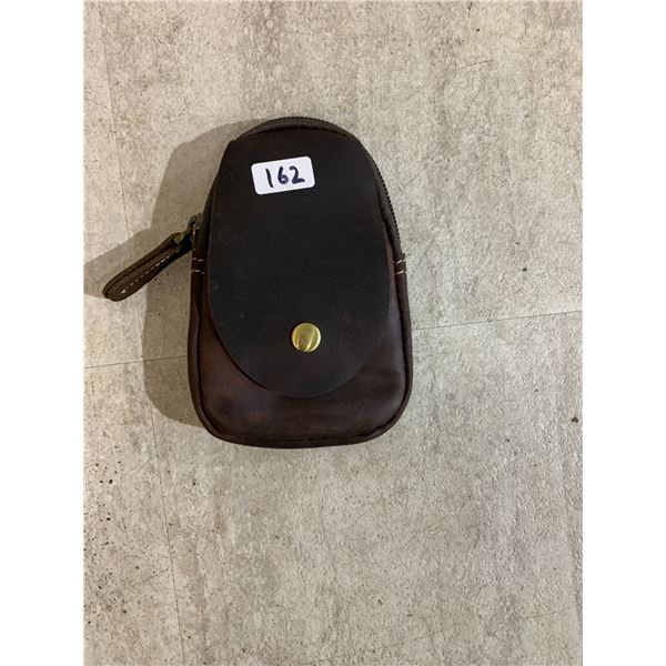 Leather Coin Pouch - Includes Hestra Original Leather Balm