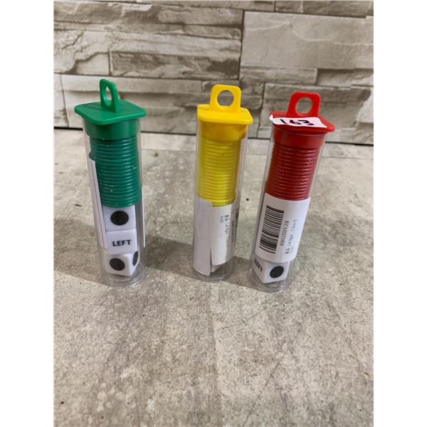 Lot Of 3 Left Right Center