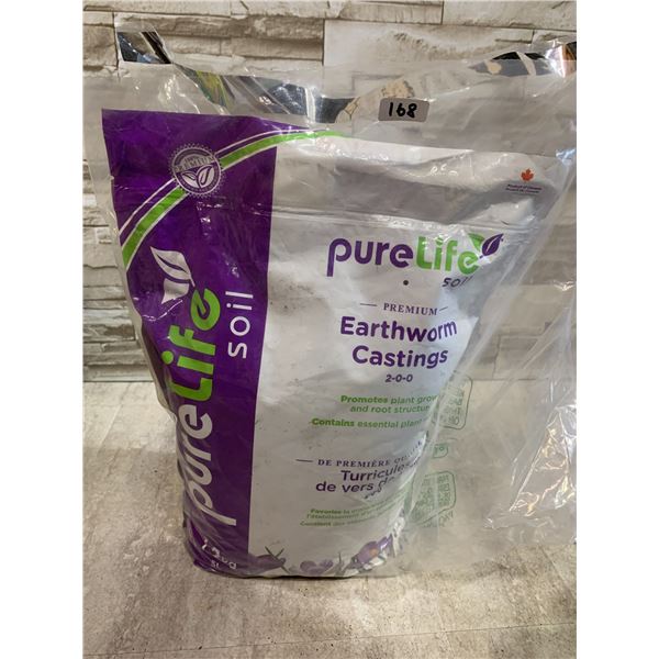 Purelife Soil - Premium Earthworm Castings - 1.2KG