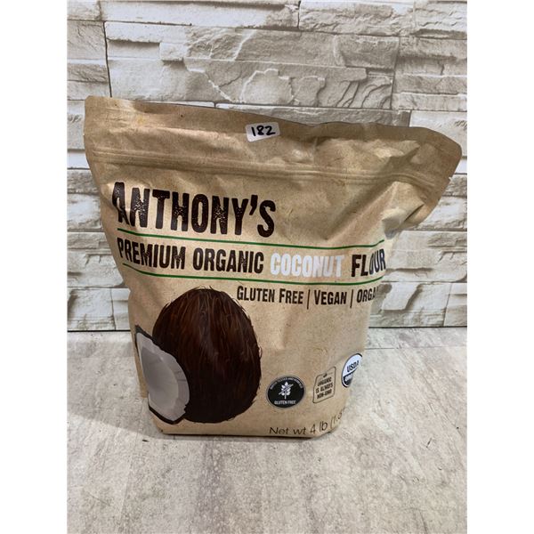 Anthony's Premium Organic Coconut Flour - Gluten Free - Vegan - Organic - 4 LBS