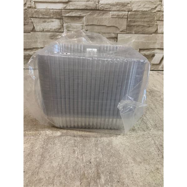 100 PCS - Nacho Plastic Disposable Trays