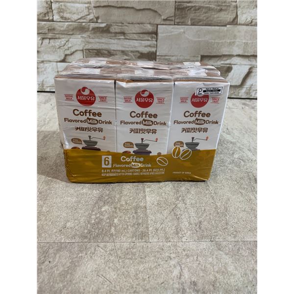 SeoulMilk Coffee Flavoured Milk Drink - 6 Pack