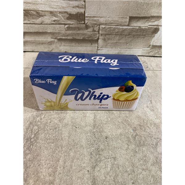 Blue Flag Whip Cream Chargers - 24 Pack