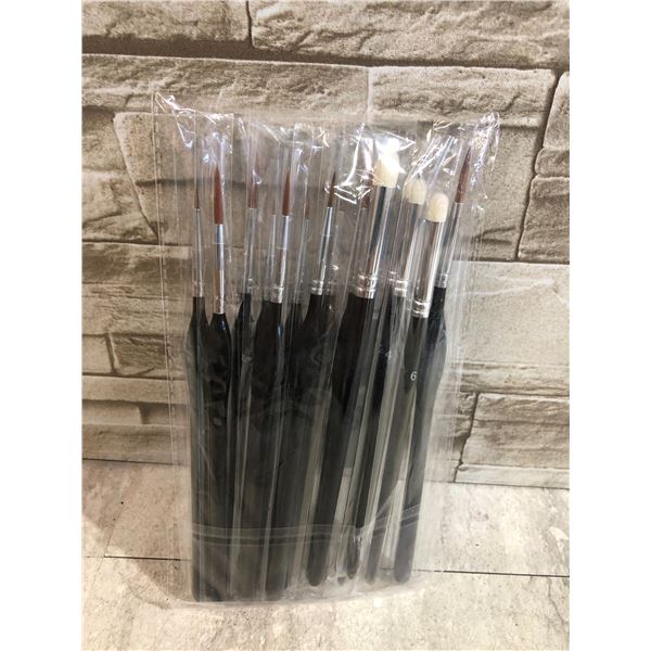 15 PCS - Different Sized Paint Brushes