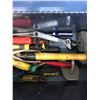 Image 3 : Vintage Beach Metal Toolbox - Includes Some Tools Inside