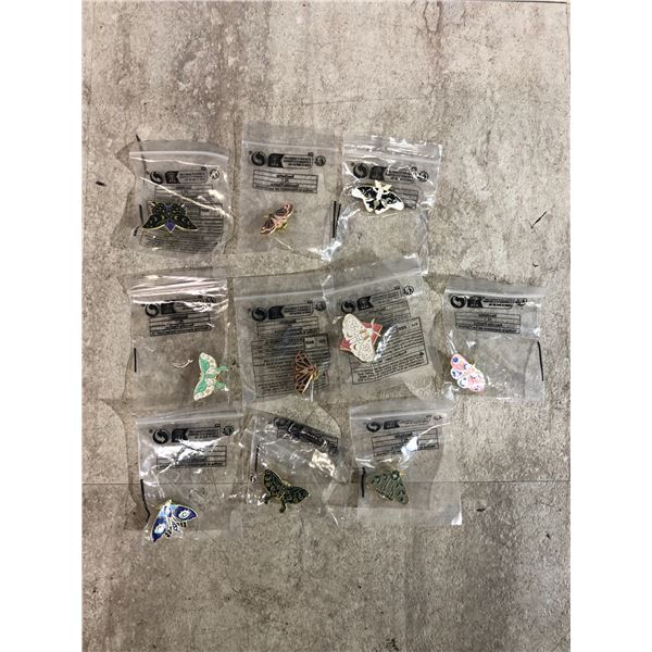 Assortment Of Butterfly Pins