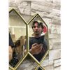 Image 3 : Gold Honeycomb Decorative Wall Mirror