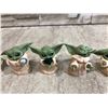 Image 3 : Lot Of 5 Grogu Baby Yoda Statue Mini Figs