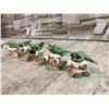 Image 4 : Lot Of 5 Grogu Baby Yoda Statue Mini Figs