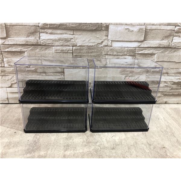4PCS - Minifigures Display Cases