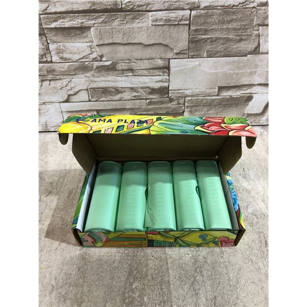 100 PCS - Green Compostable Bags