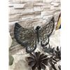 Image 4 : Lot Of 4 Metal Decorative Garden Pieces