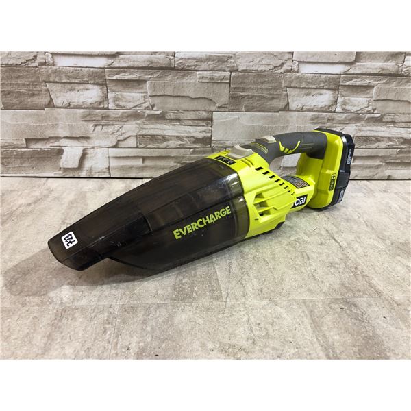 Ryobi P714K One+ 18V EverCharge Cordless Hand Vacuum